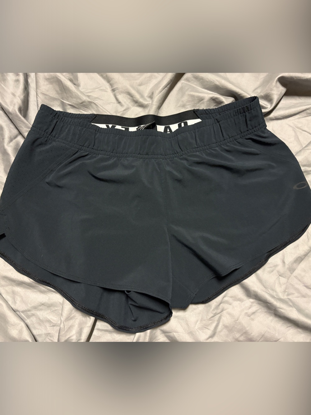 Oakley Black Women's Athletic Shorts with Branded Waistband